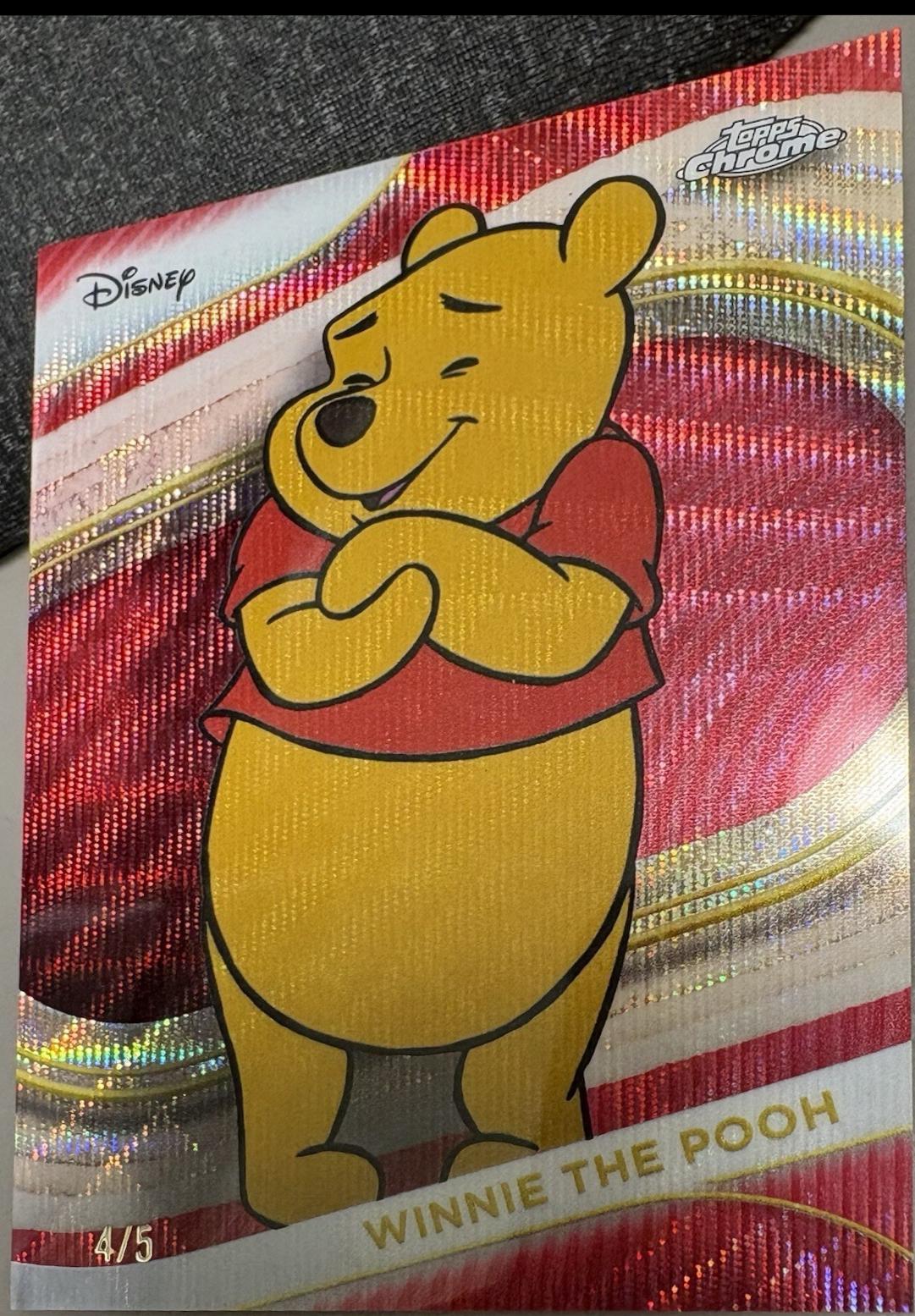 Winnie the Pooh [Red Wave Refractor] #141