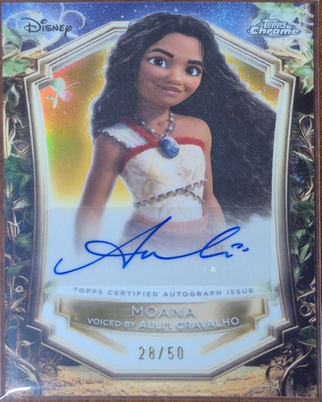 Auli'i Cravalho as Moana [Gold] #EA-AC