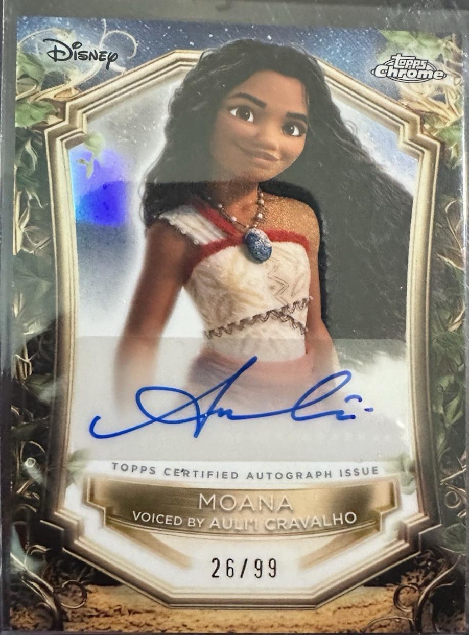 Auli'i Cravalho as Moana [SuperFractor] #EA-AC