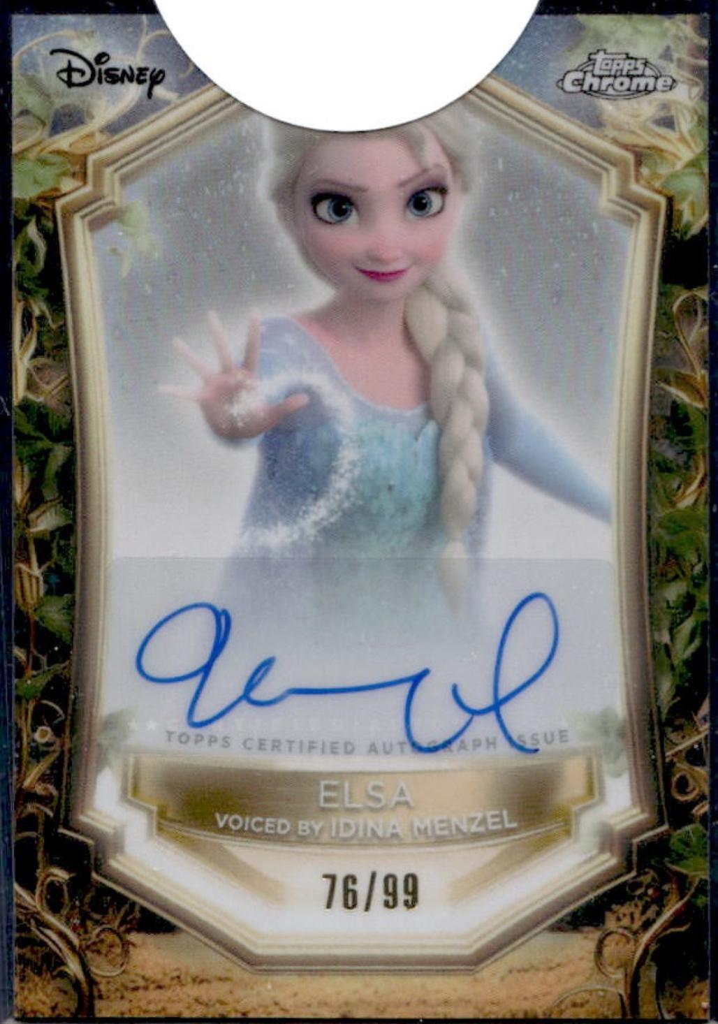 Idina Menzel as Elsa [SuperFractor] #EA-IM