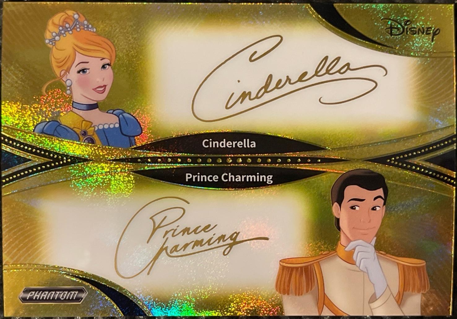 Cinderella & Prince Charming [Gold] #PD-AG-08