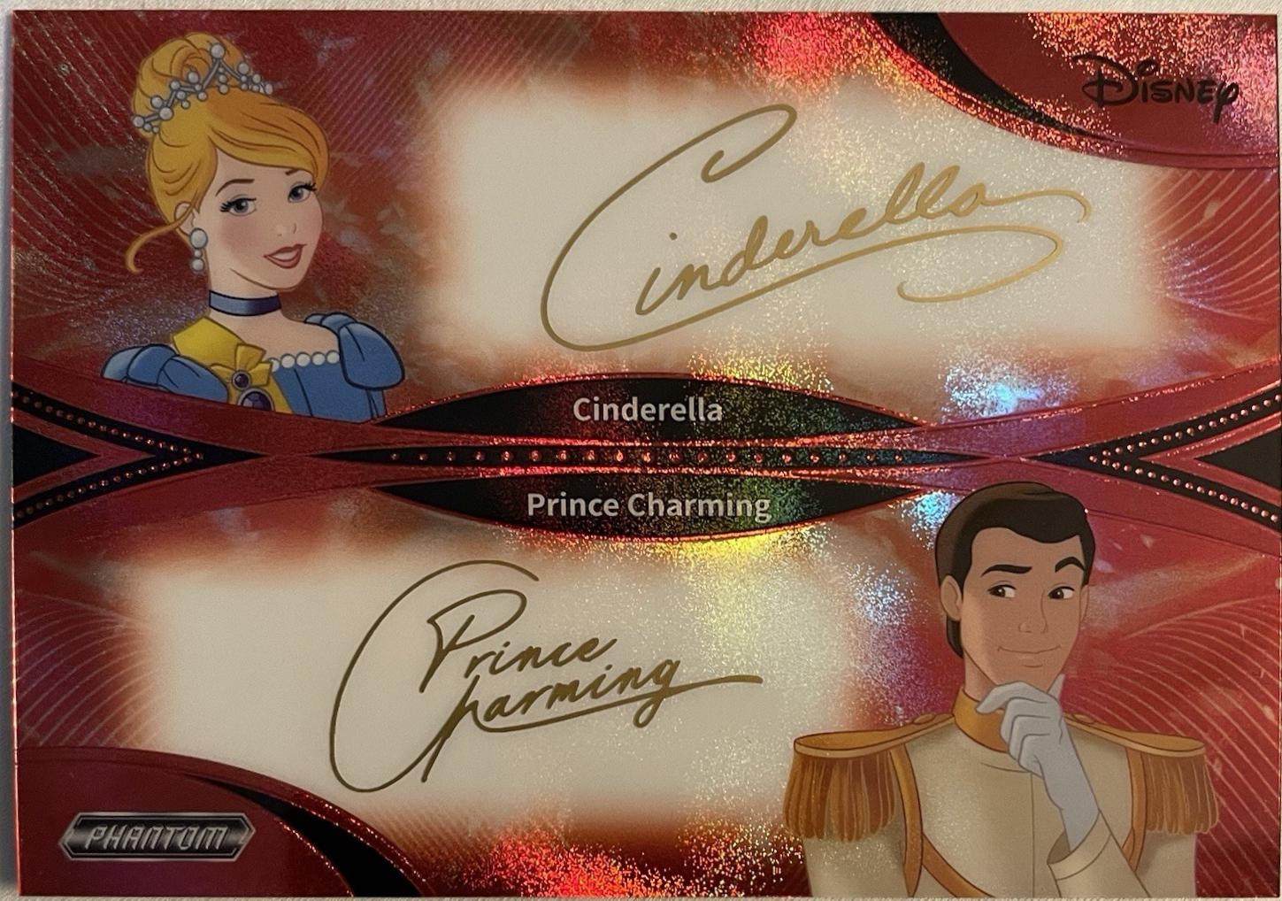 Cinderella & Prince Charming [Red] #PD-ADR-08