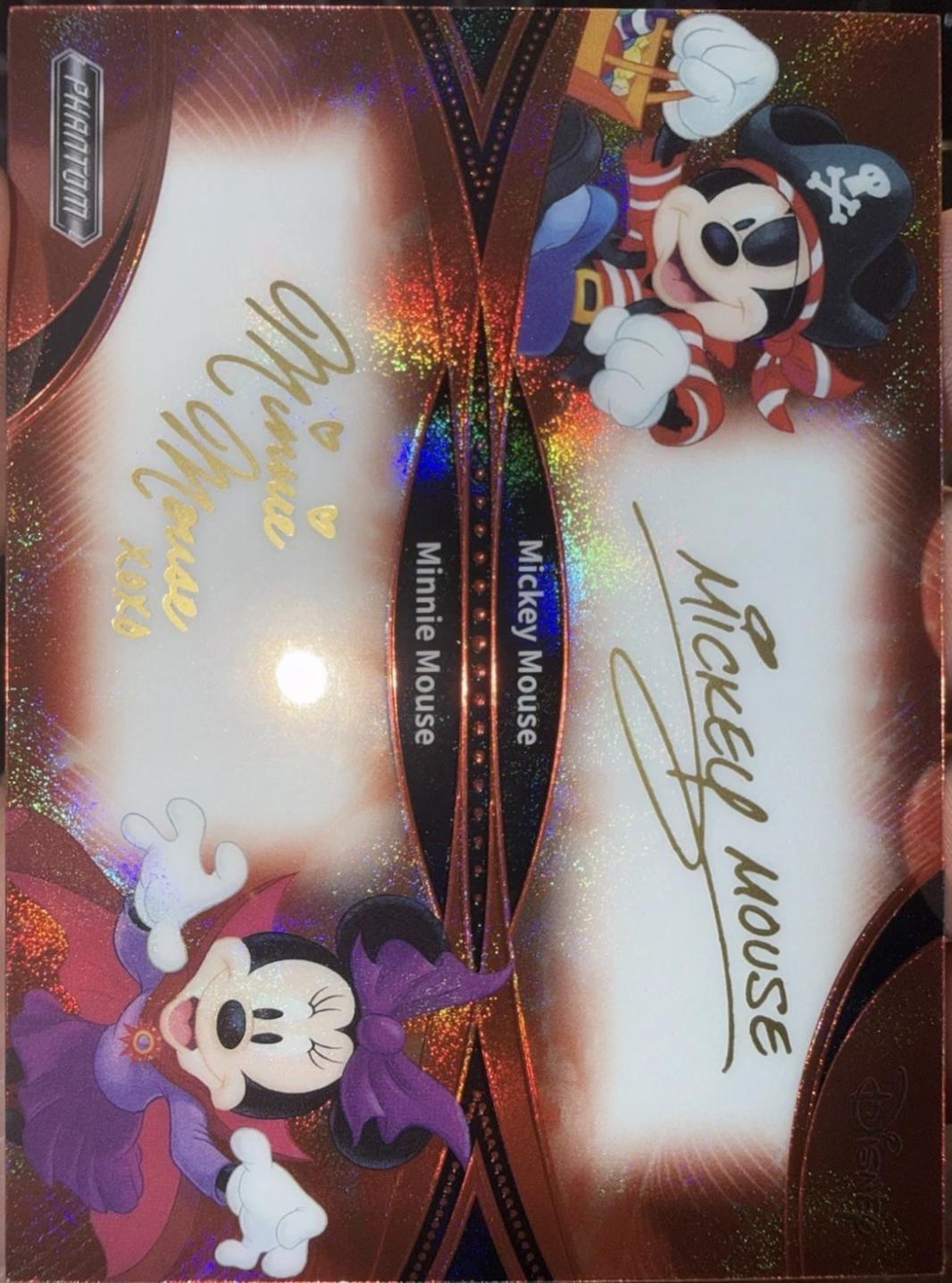 Mickey Mouse & Minnie Mouse [Red] #PD-ADR-01