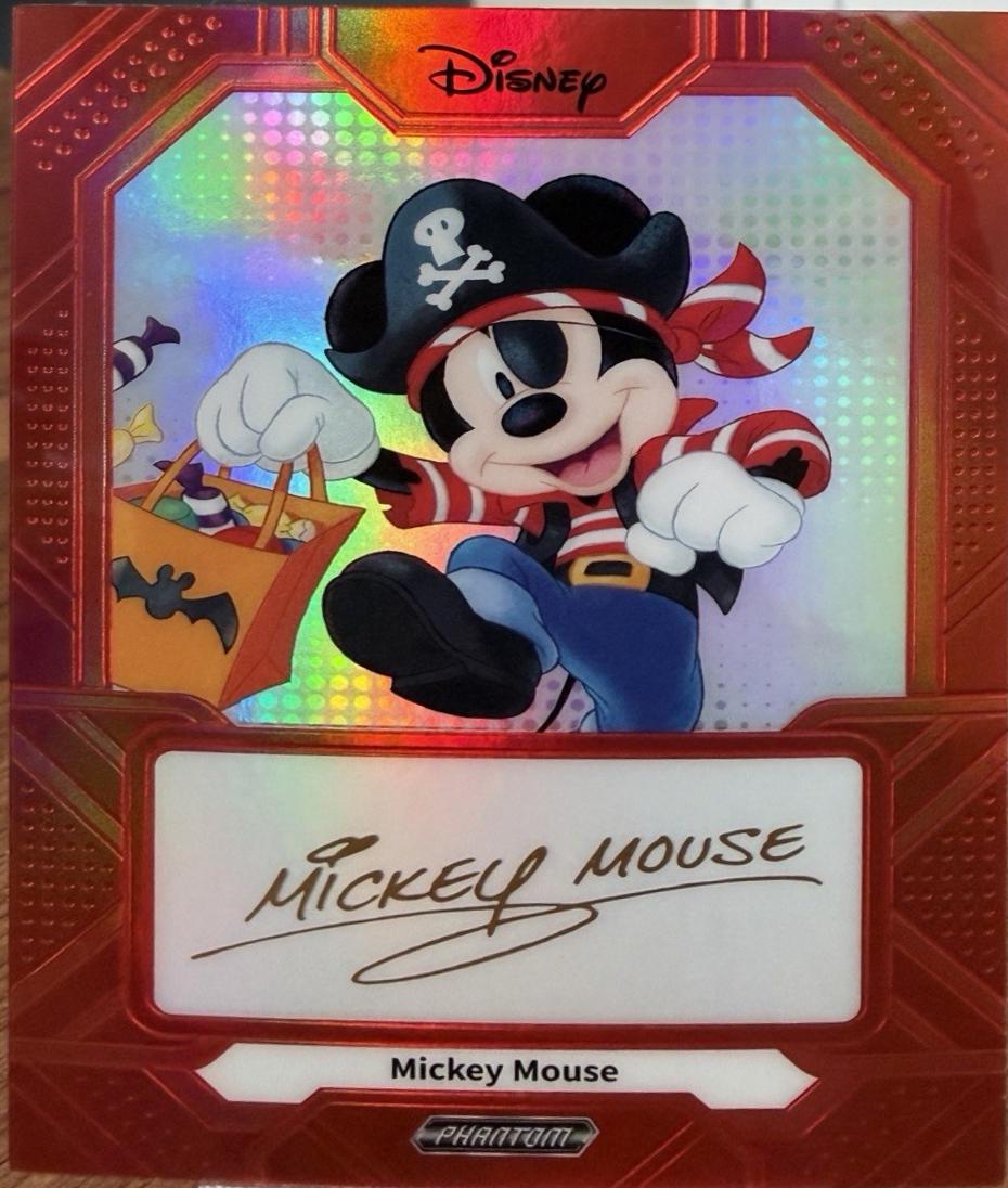 Mickey Mouse [Red] #PD-SIR-1