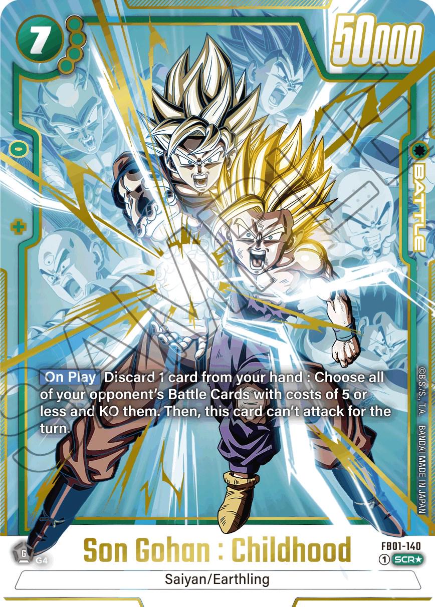 Son Gohan: Childhood [Alternate Art] FB01-140