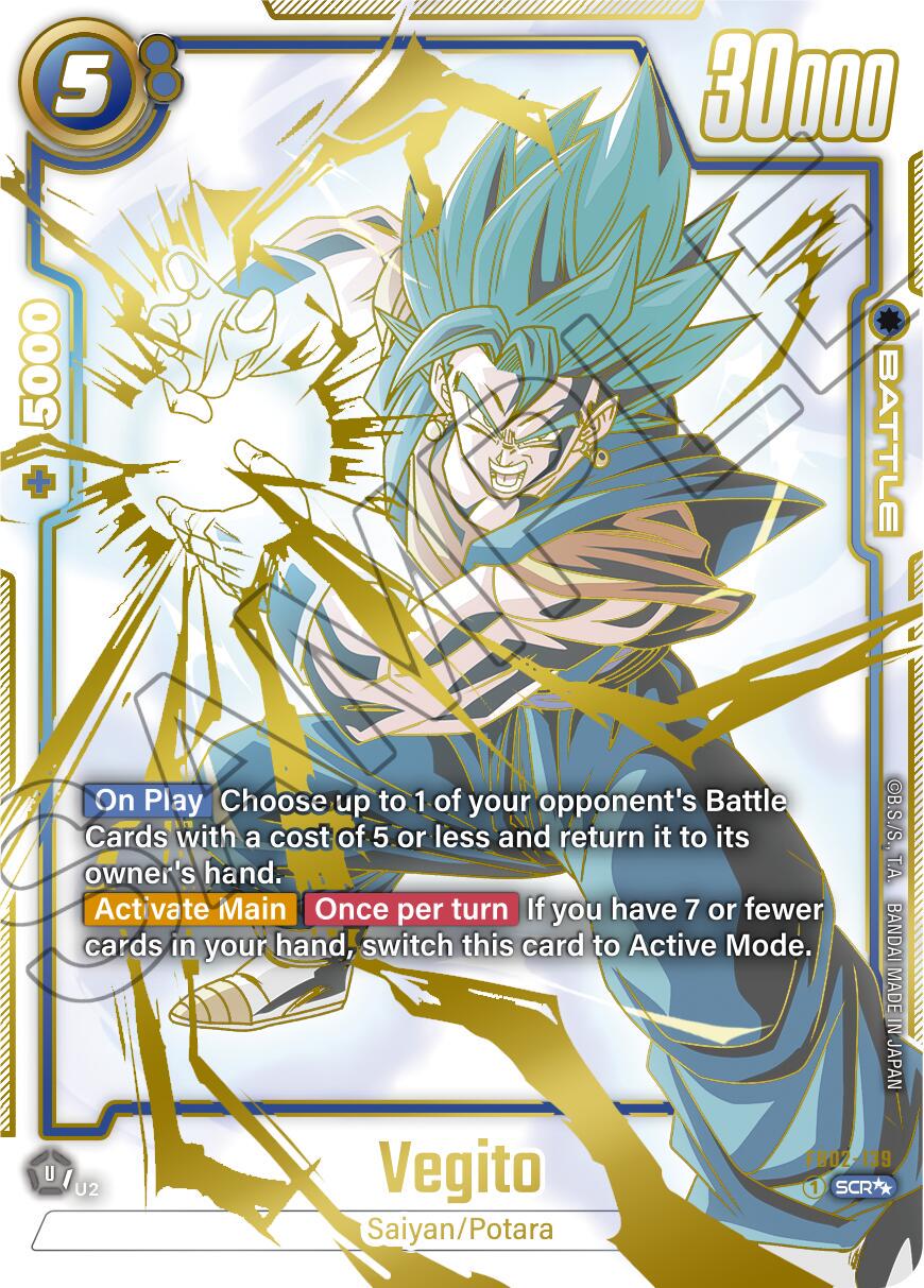 Vegito [Super Alternate Art Holo] FB02-139