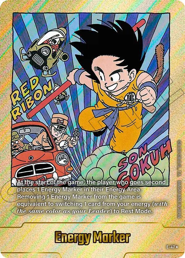 Energy Marker [Alternate Art Gold] E-47