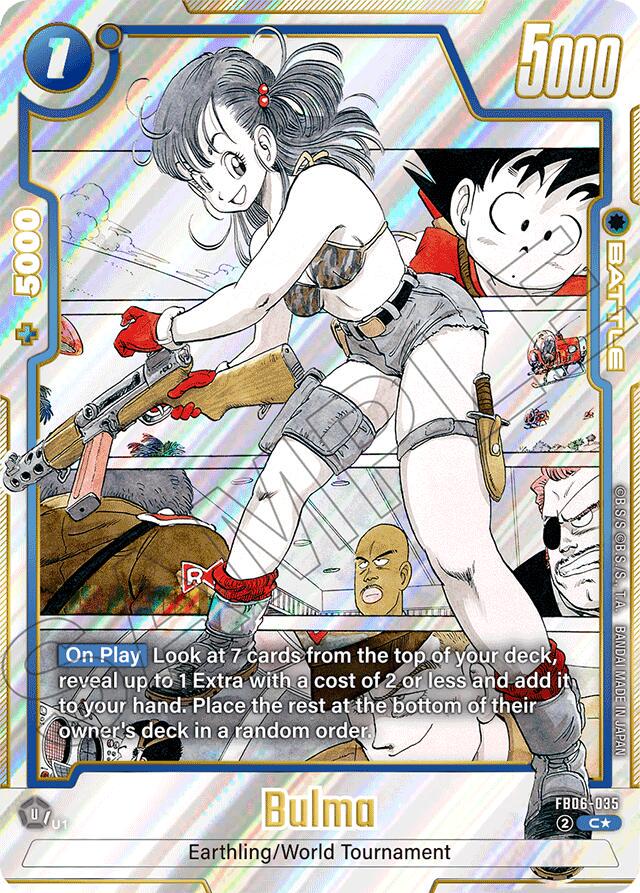 Bulma [Alternate Art] FB06-035