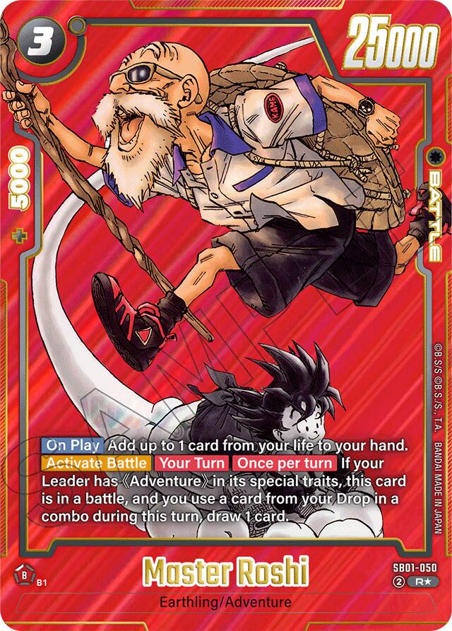Master Roshi [Alternate Art] SB01-050