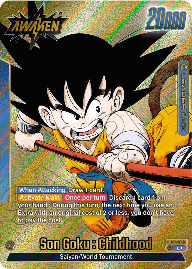 Son Goku: Childhood [Gold Holo] FB06-025
