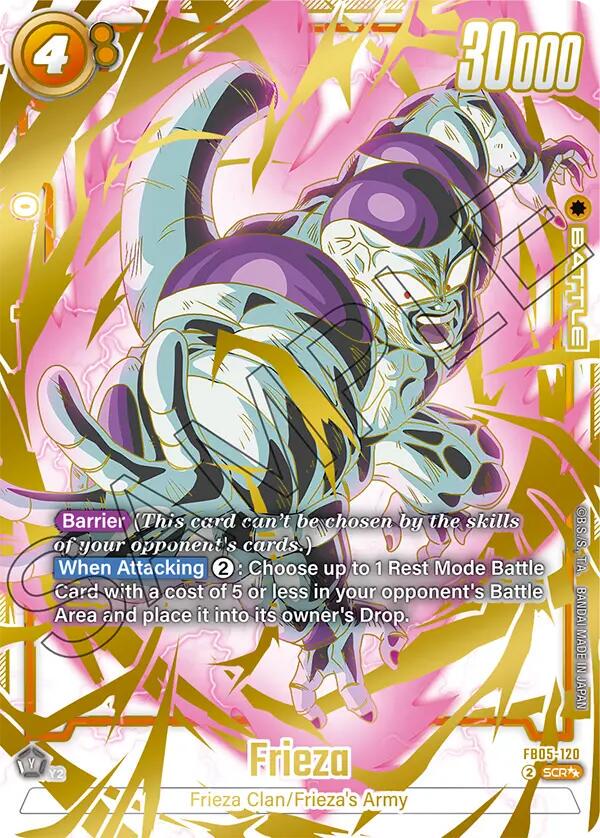 Frieza [Super Alternate Art] FB05-120