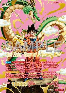 Son Goku // Son Goku, Story of a forming Wish [Alternate Art] EX24-01