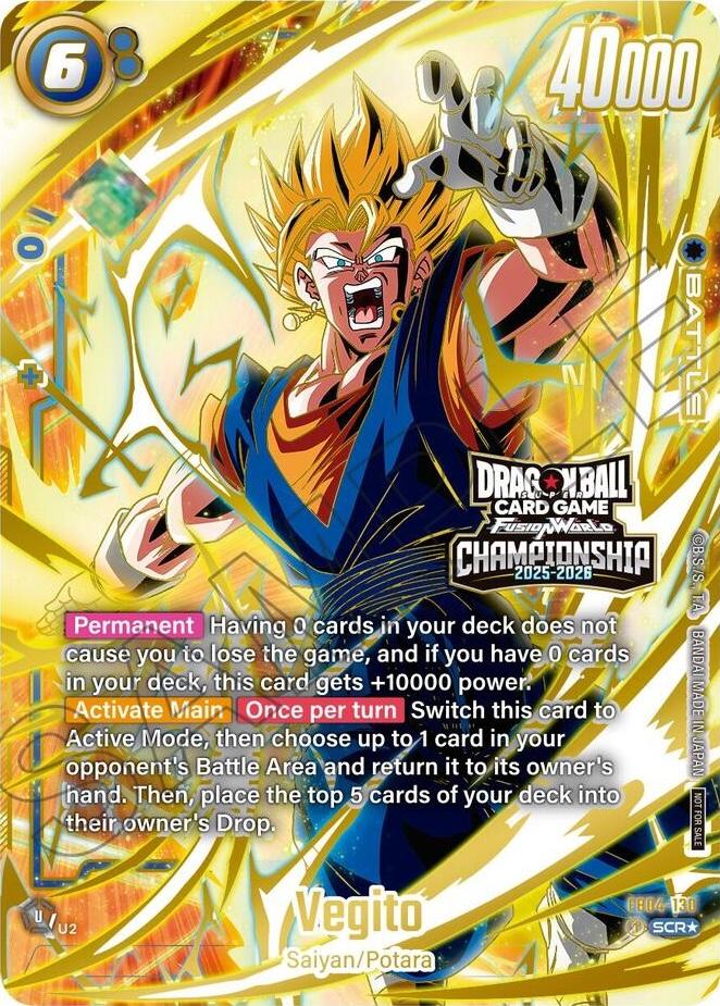 Vegito [Alternate Art] FB04-130