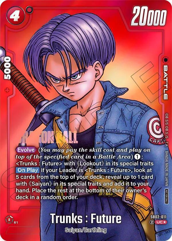 Trunks : Future [Manga Version 02] SB02-011