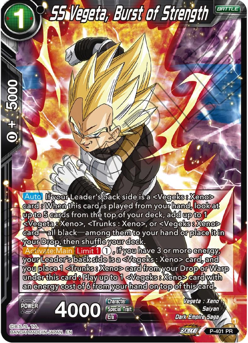 SS Vegeta, Burst of Strength P-401