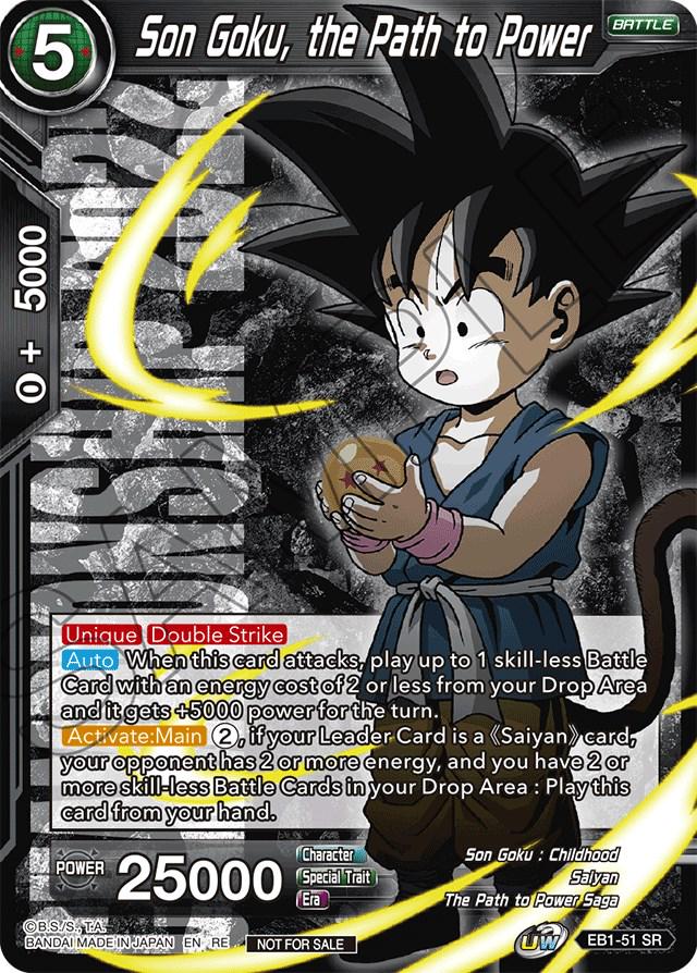 Son Goku, the Path to Power EB1-51