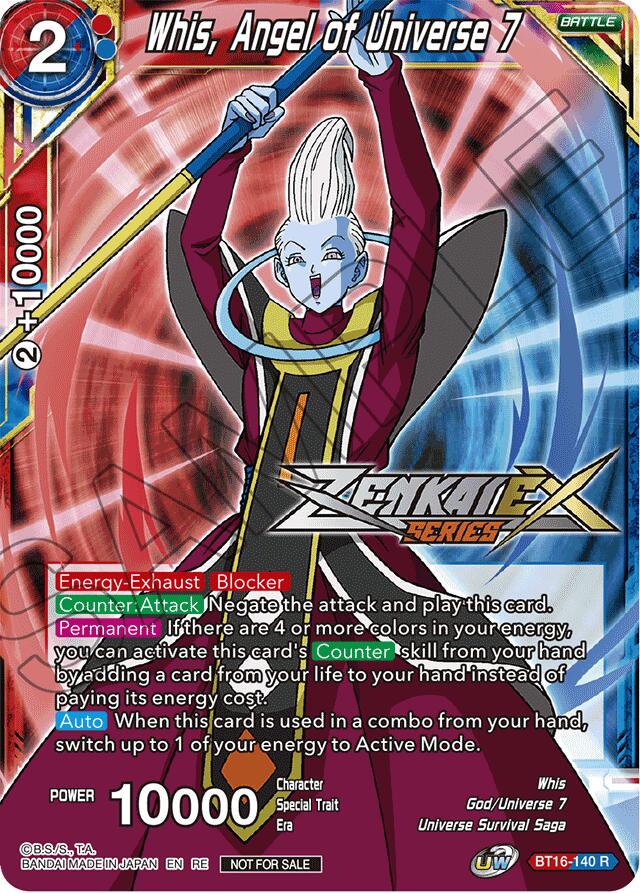 Whis, Angel of Universe 7 BT16-140