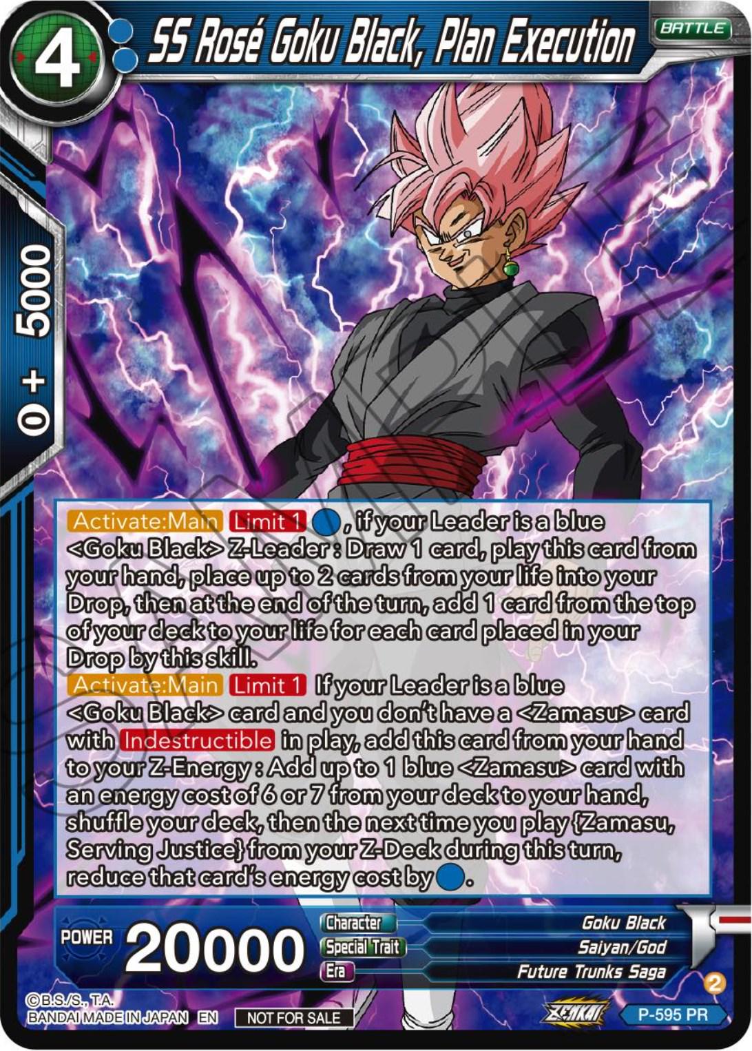 SS Rose Goku Black, Plan Execution P-595