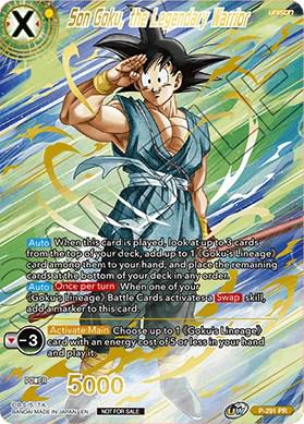 Son Goku, the Legendary Warrior [Gold Stamped] P-291