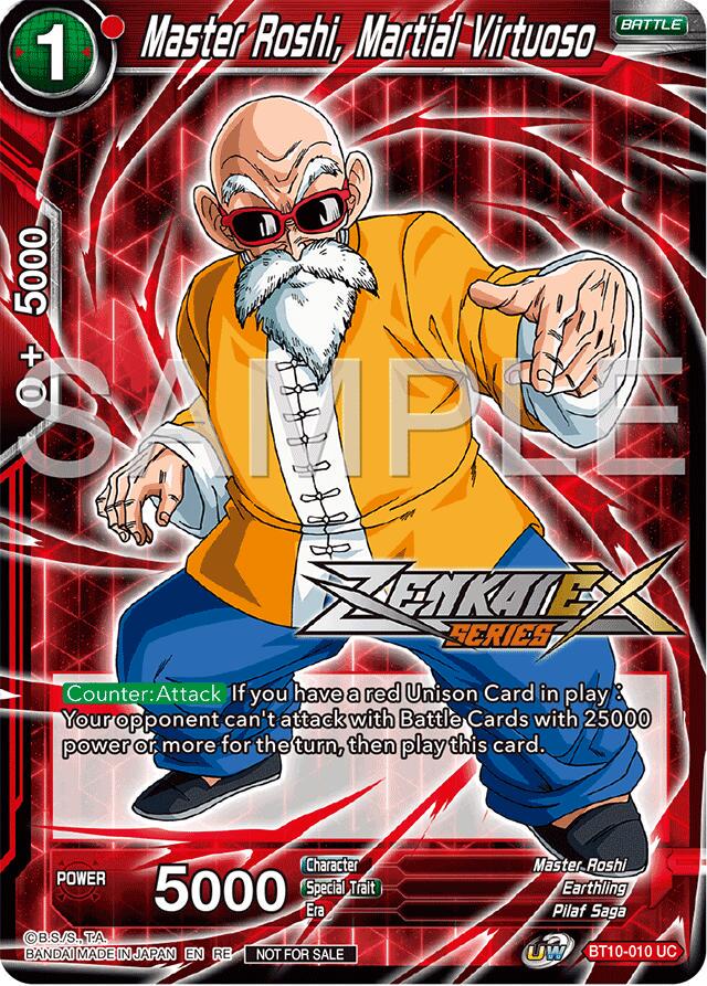 Master Roshi, Martial Virtuoso BT10-010