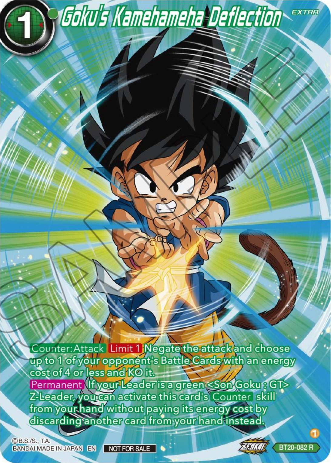 Goku's Kamehameha Deflection [Alternate Art] BT20-082