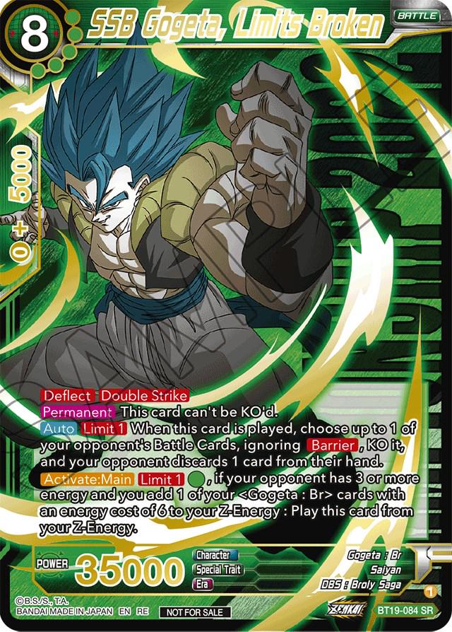 SSB Gogeta, Limits Broken BT19-084