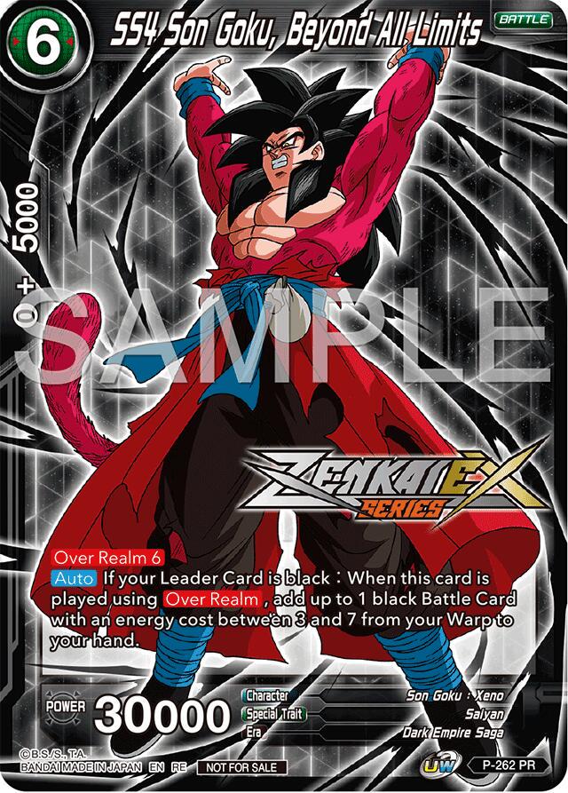 SS4 Son Goku, Beyond All Limits P-262