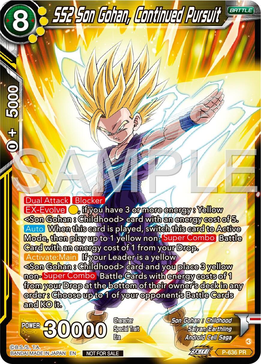 SS2 Son Gohan, Continued Pursuit P-636