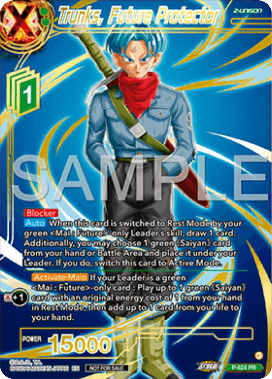 Trunks, Future Protector [Gold Stamped Foil] P-424