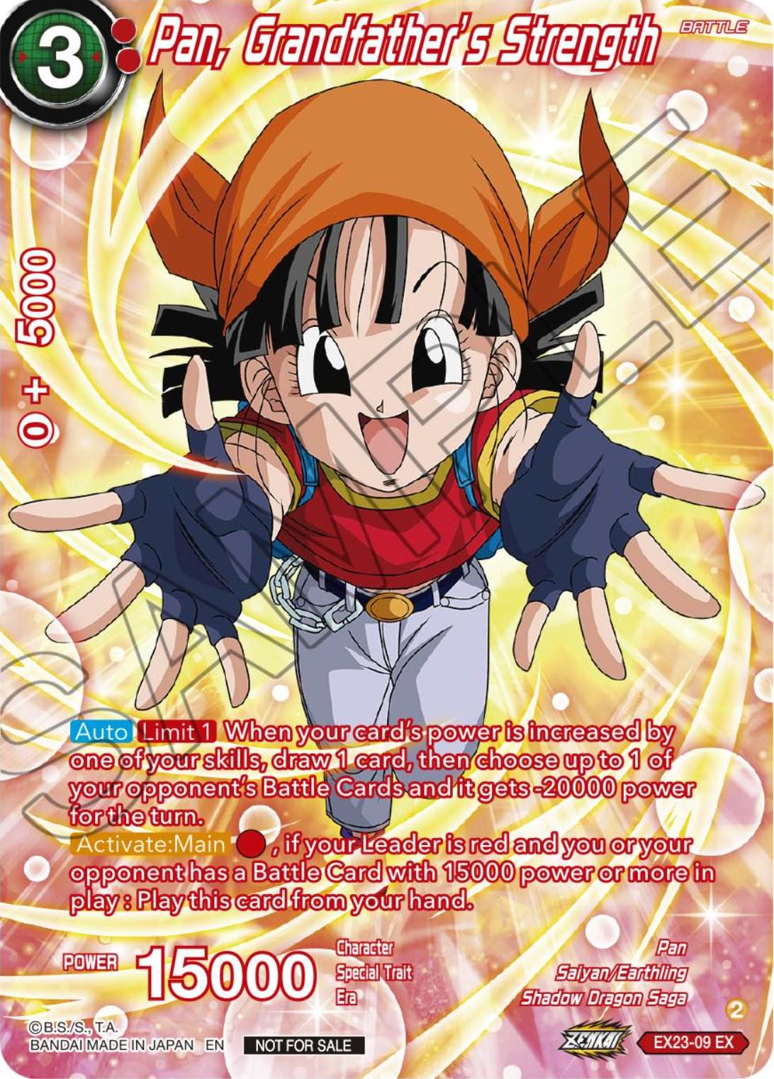 Pan, Grandfather's Strength [Alternate Art] EX23-09