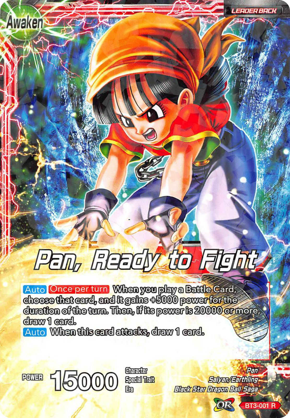 Pan // Pan, Ready to Fight BT3-001
