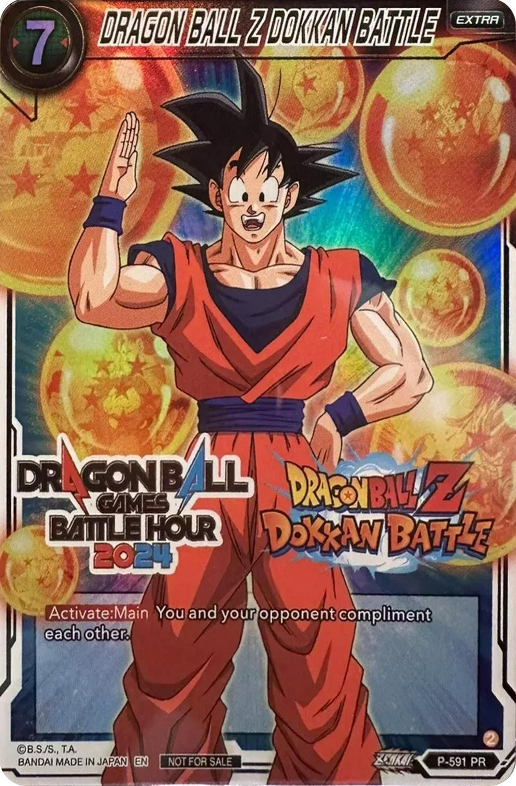 DRAGON BALL Z DOKKAN BATTLE P-591