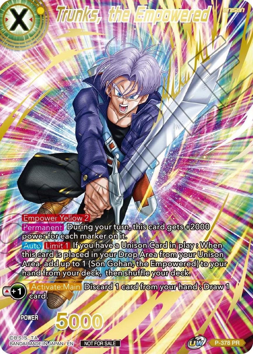 Trunks, the Empowered [Gold Stamped Foil] P-378