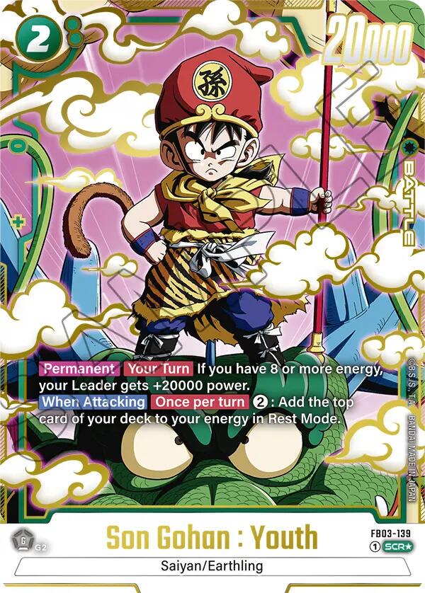 Son Gohan: Youth [Alternate Art] FB03-139