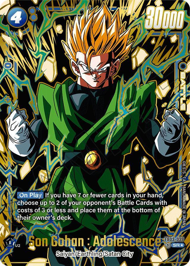 Son Gohan: Adolescence [Special Alternate Art] FB03-039