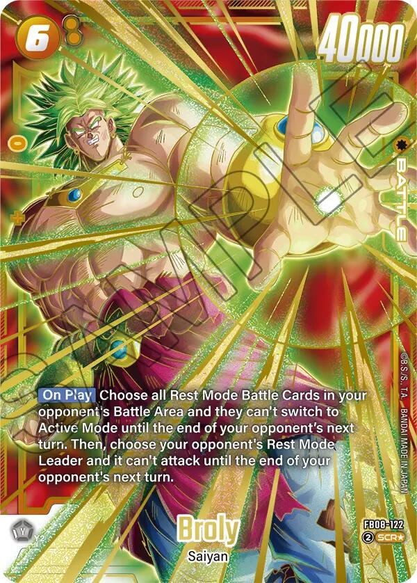 Broly [Alternate Art] FB08-122