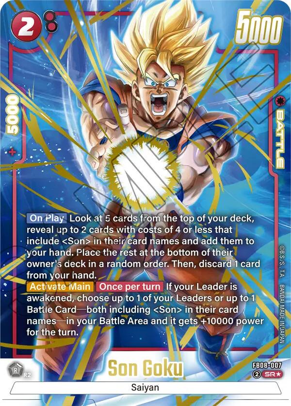 Son Goku [Alternate Art] FB08-007