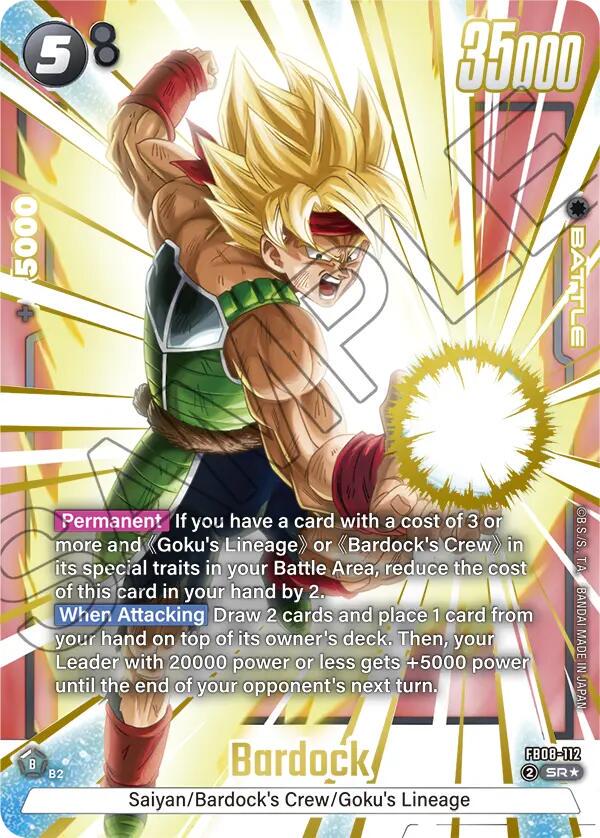 Bardock [Alternate Art] FB08-112