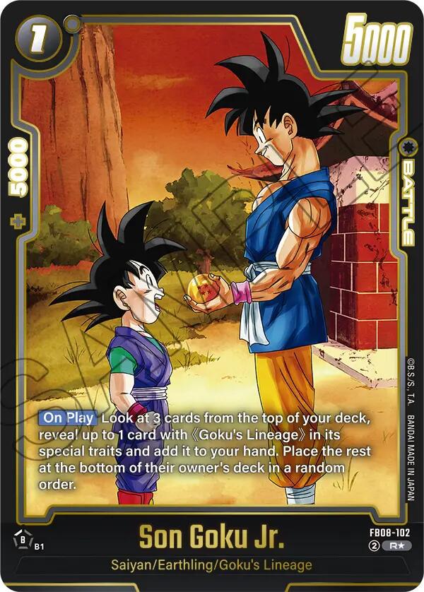 Son Goku Jr. [Alternate Art] FB08-102