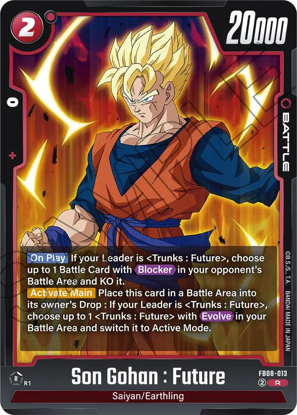 Son Gohan: Future FB08-013