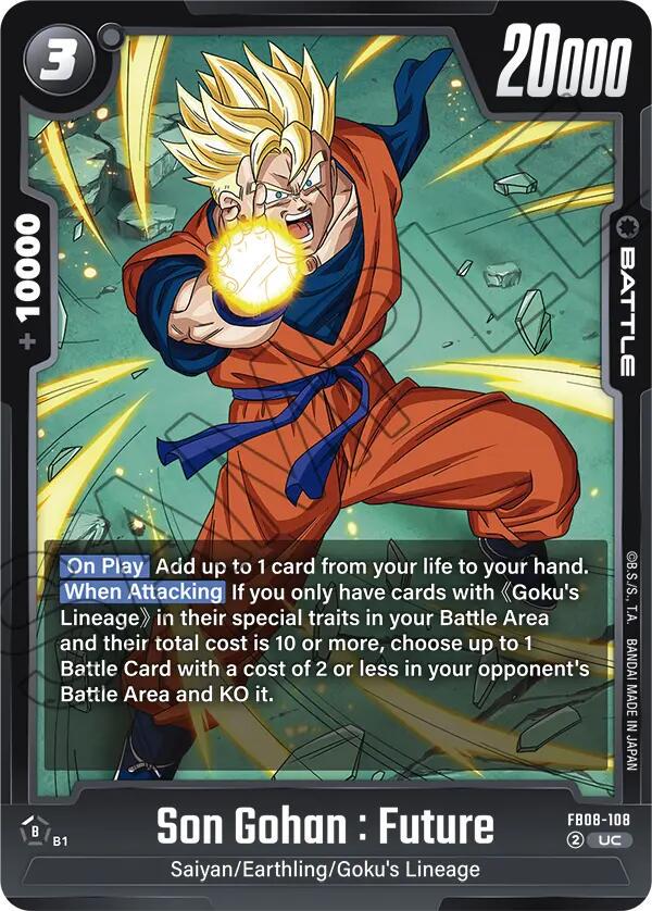 Son Gohan: Future FB08-108