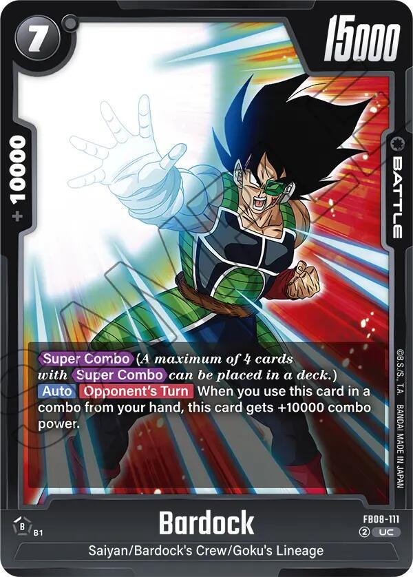 Bardock FB08-111