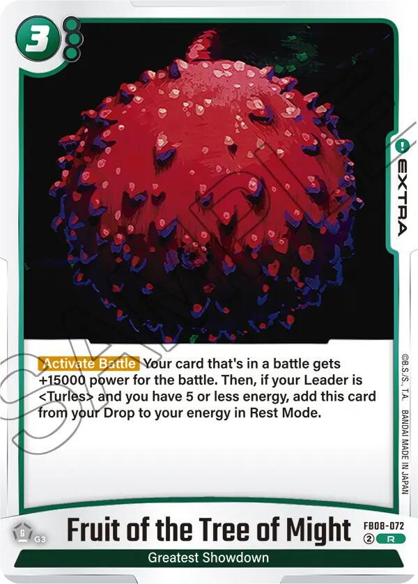 Fruit of the Tree of Might FB08-072