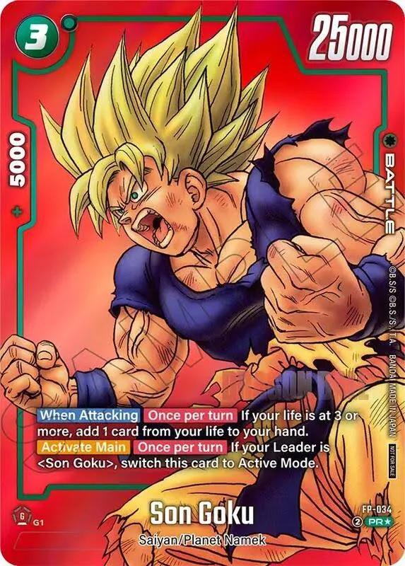 Son Goku [Limited Pack Manga Version 01] FP-034