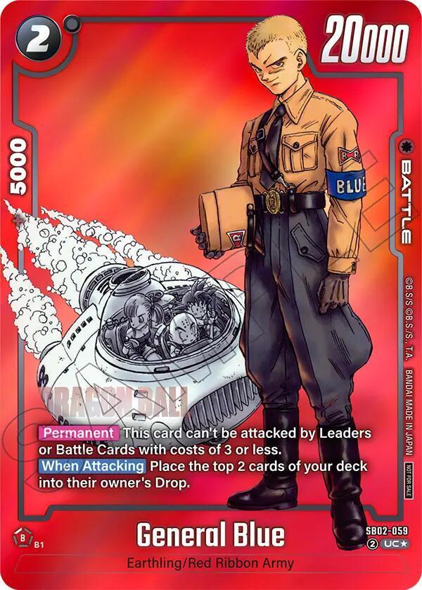 General Blue [Limited Pack Manga Version 2] SB02-059