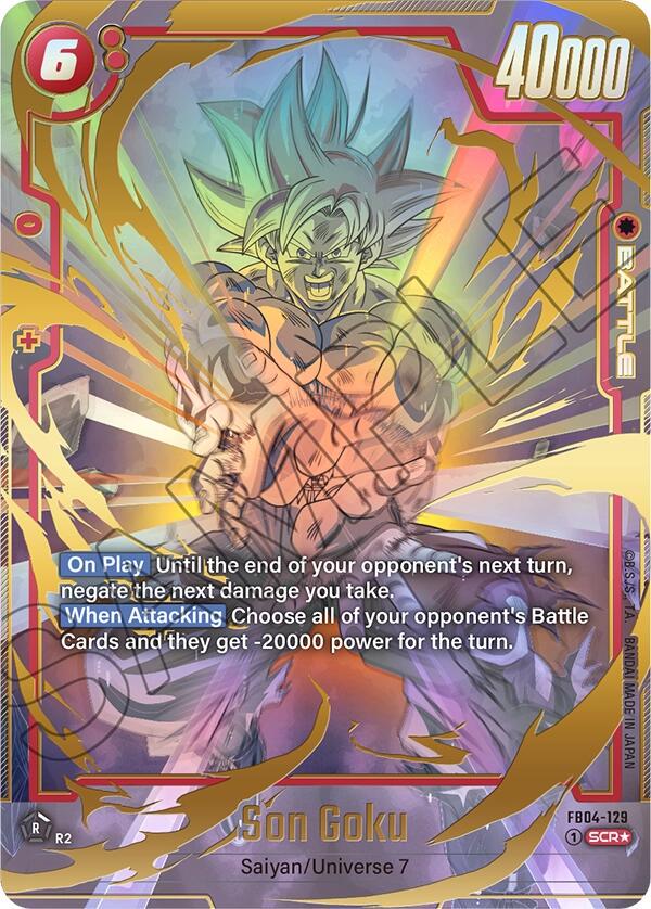 Son Goku [Alternate Art] FB04-129