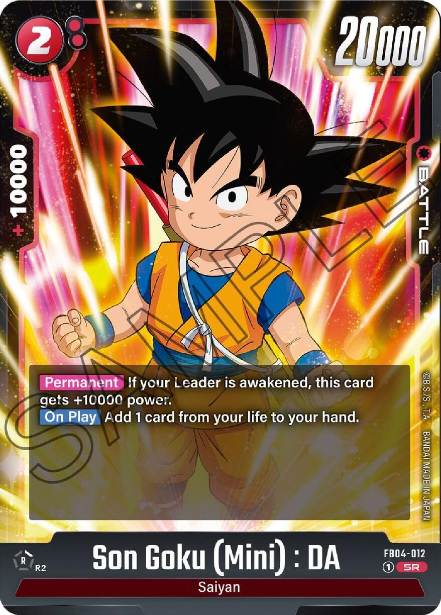Son Goku Mini: DA FB04-012