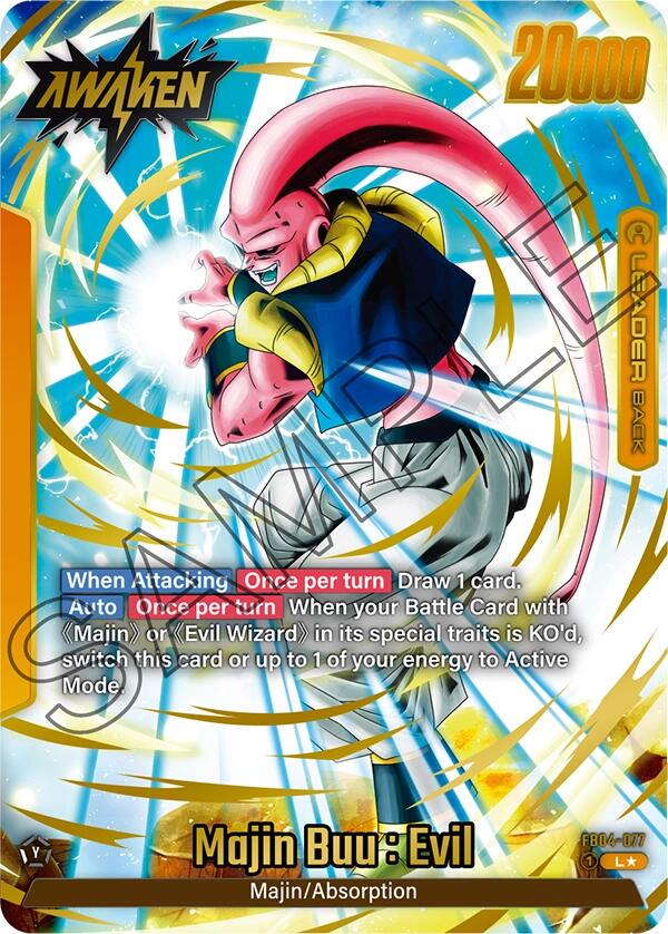 Majin Buu: Evil [Alternate Art] FB04-077