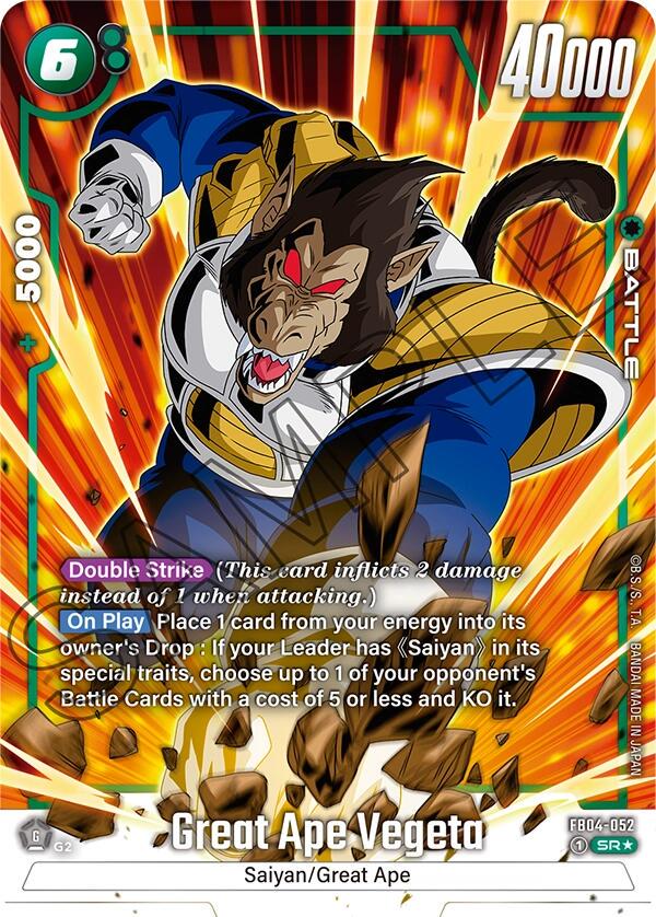 Great Ape Vegeta [Alternate Art] FB04-052