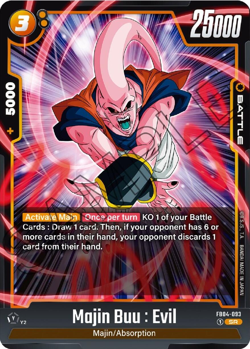 Majin Buu: Evil FB04-093